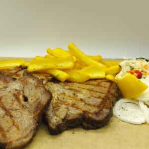 ΜΠΡΙΖΟΛΑ ΣΤΗ ΣΟΥΒΛΑ/ GRILL STEAK
